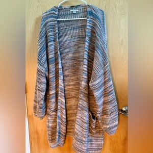 American Eagle striped cardigan